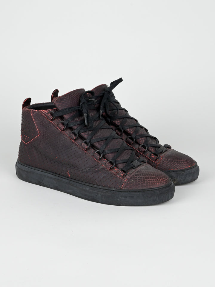 2014 Arena High Python Effect Sneakers