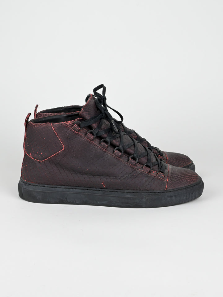 2014 Arena High Python Effect Sneakers