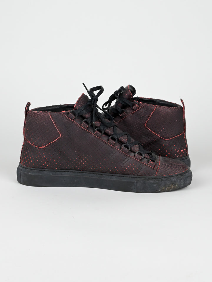 2014 Arena High Python Effect Sneakers