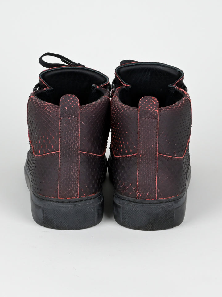 2014 Arena High Python Effect Sneakers
