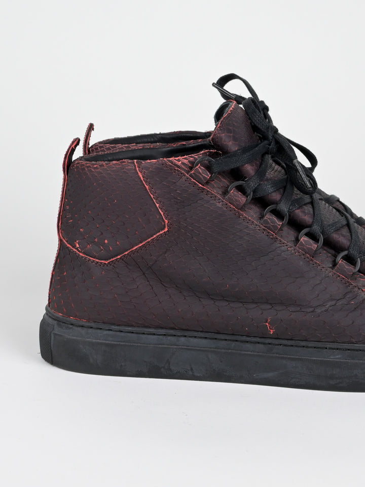 2014 Arena High Python Effect Sneakers