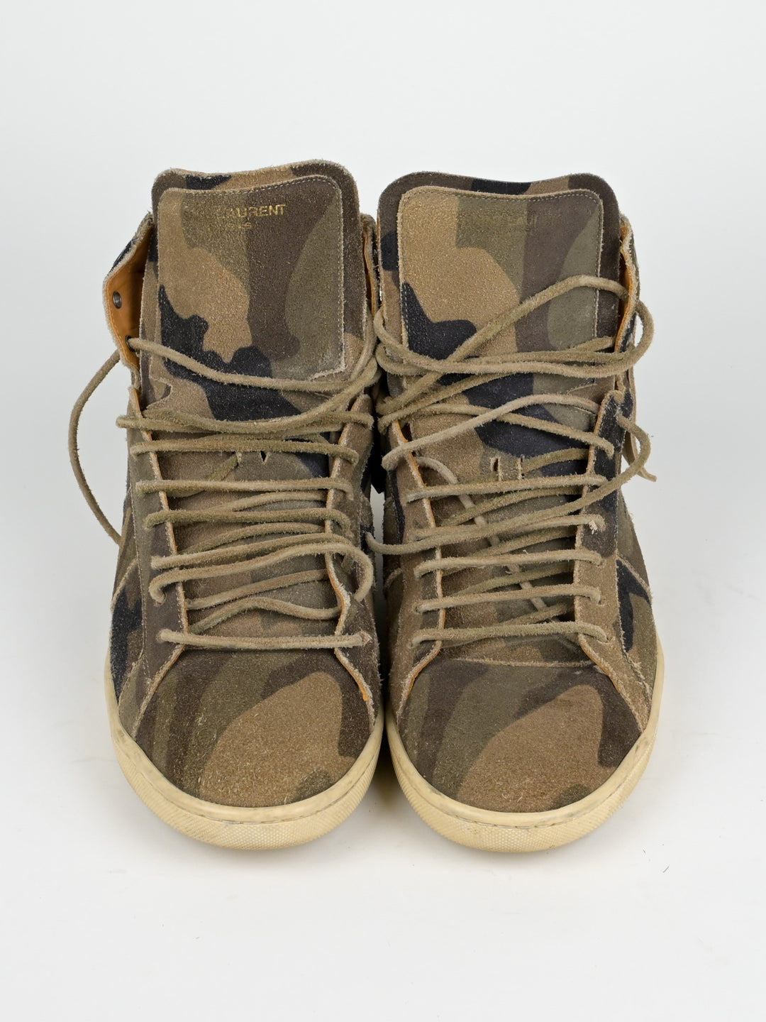 SL/18H Camo Fringe Hedi Era High Top Sneaker