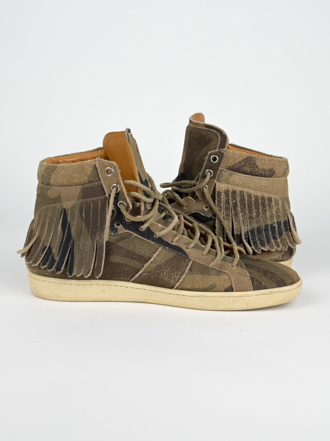 SL/18H Camo Fringe Hedi Era High Top Sneaker