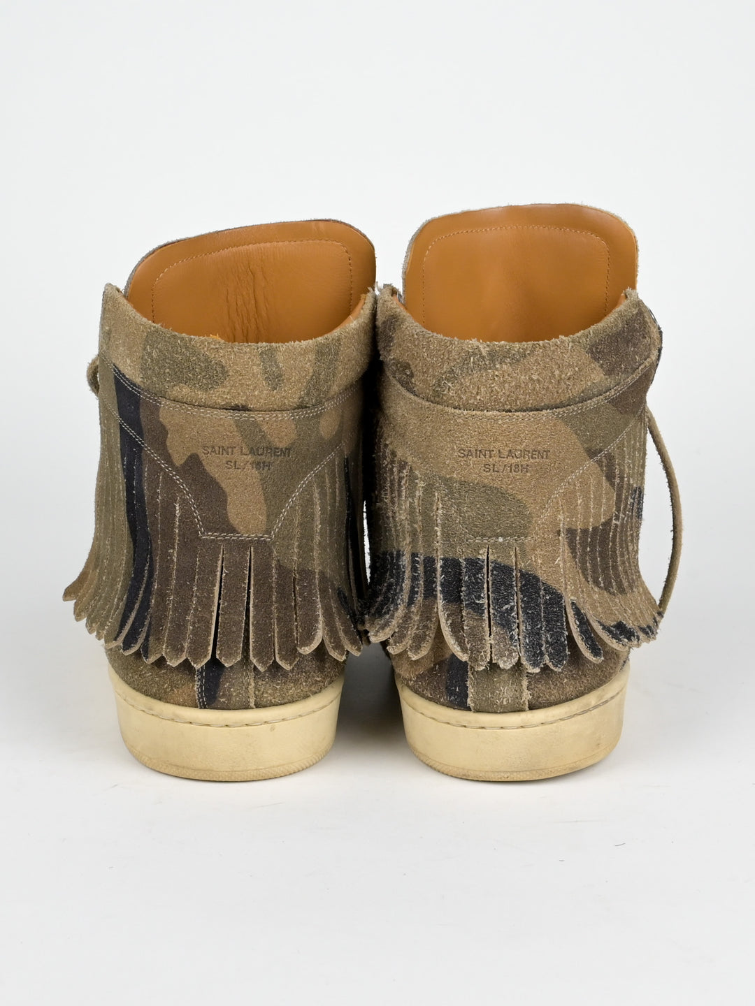 SL/18H Camo Fringe Hedi Era High Top Sneaker