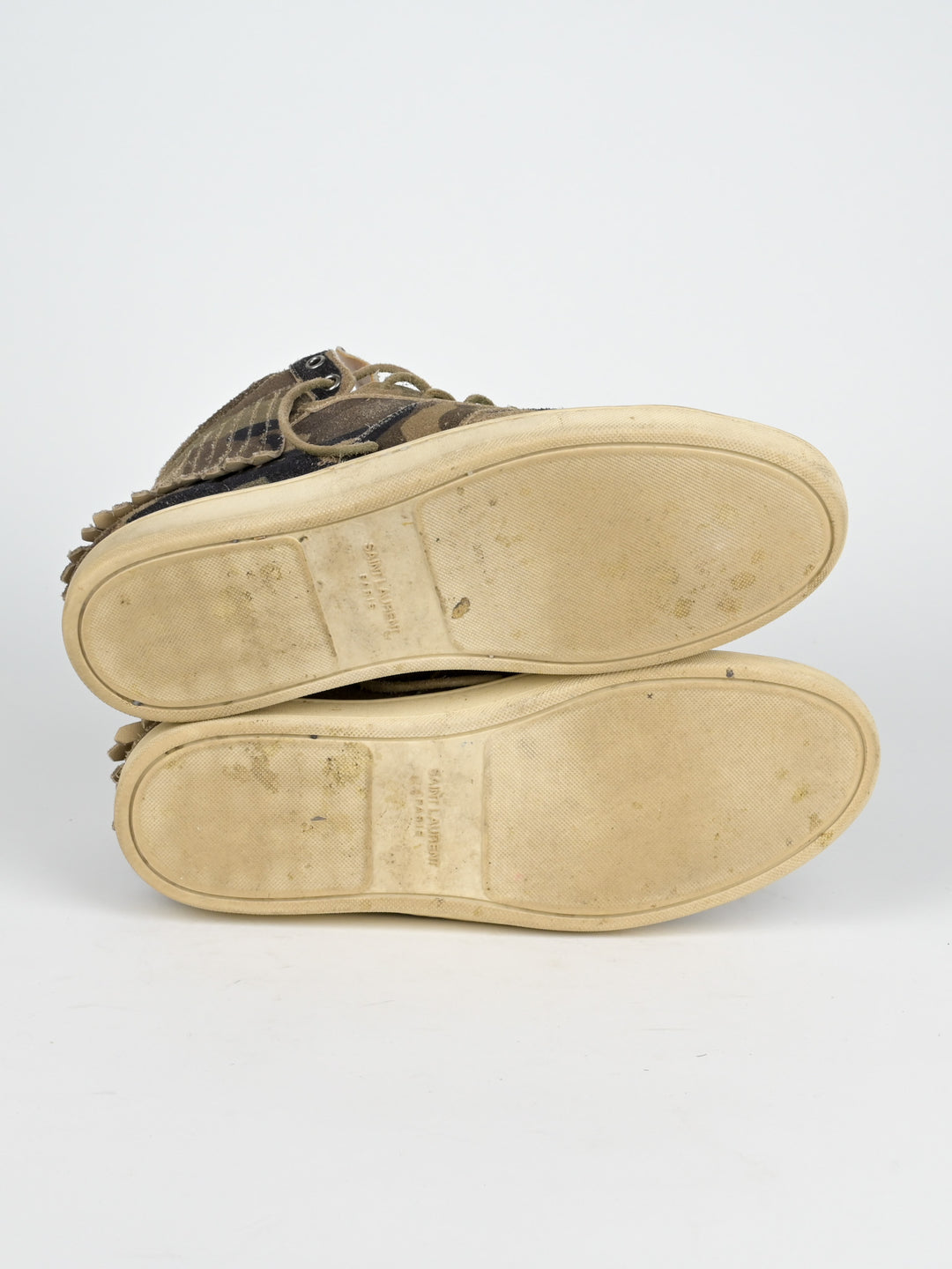 SL/18H Camo Fringe Hedi Era High Top Sneaker