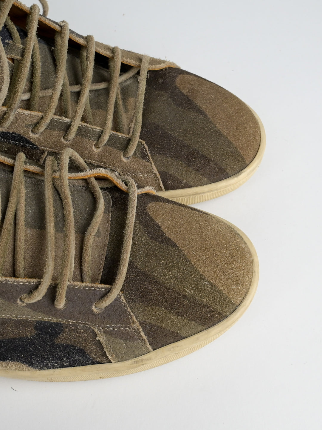 SL/18H Camo Fringe Hedi Era High Top Sneaker