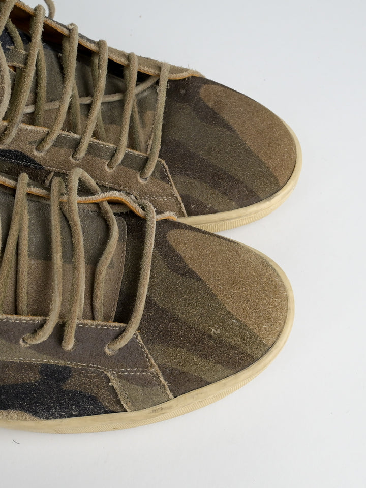 SL/18H Camo Fringe Hedi Era High Top Sneaker
