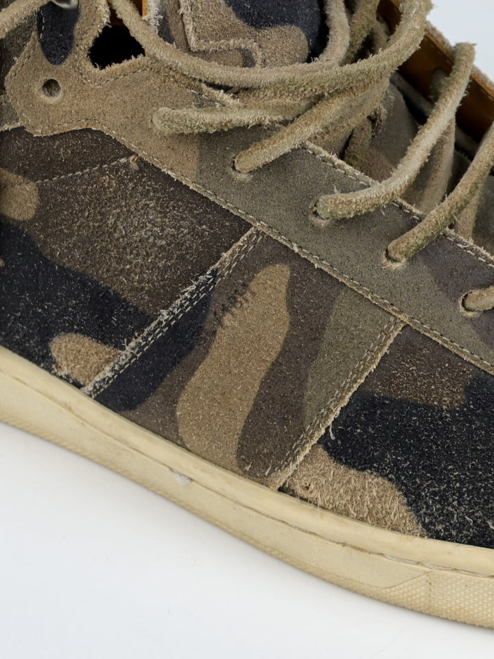 SL/18H Camo Fringe Hedi Era High Top Sneaker