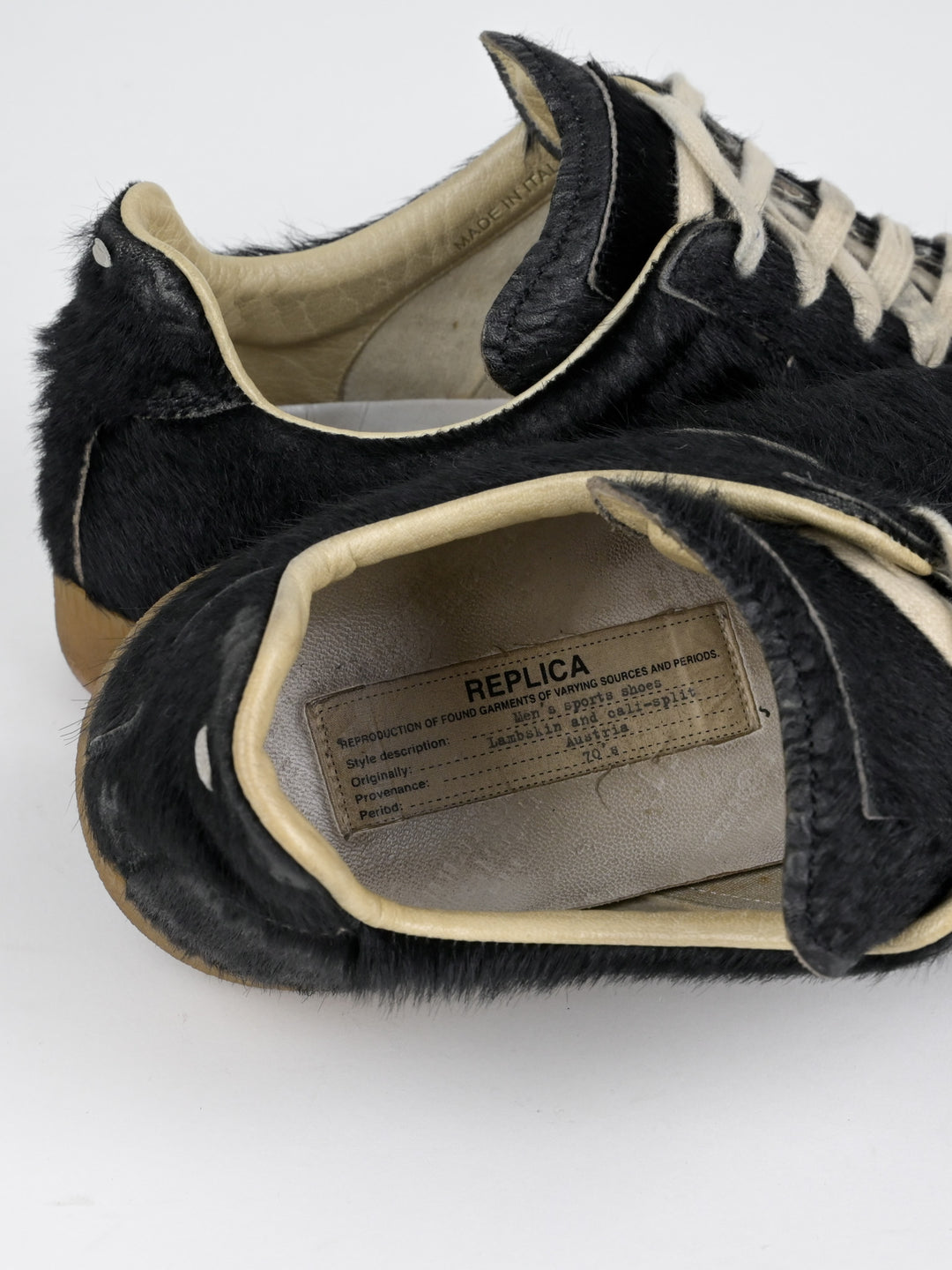 Replica GAT Pony Hair Low Top Sneakers