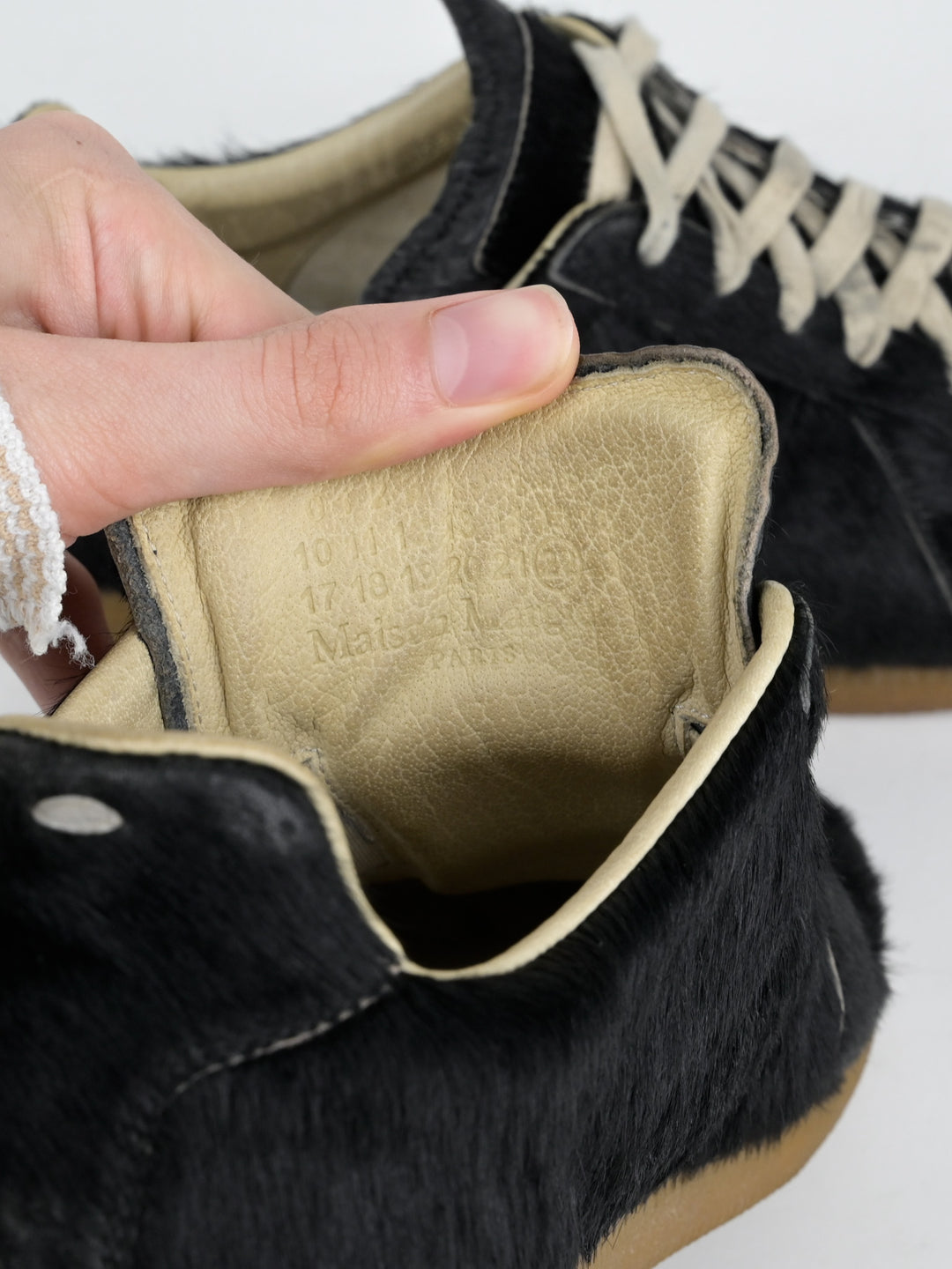 Replica GAT Pony Hair Low Top Sneakers
