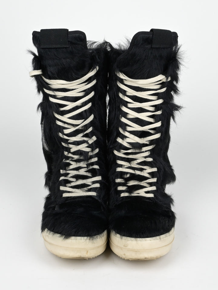Black Pony Hair Cargobaskets