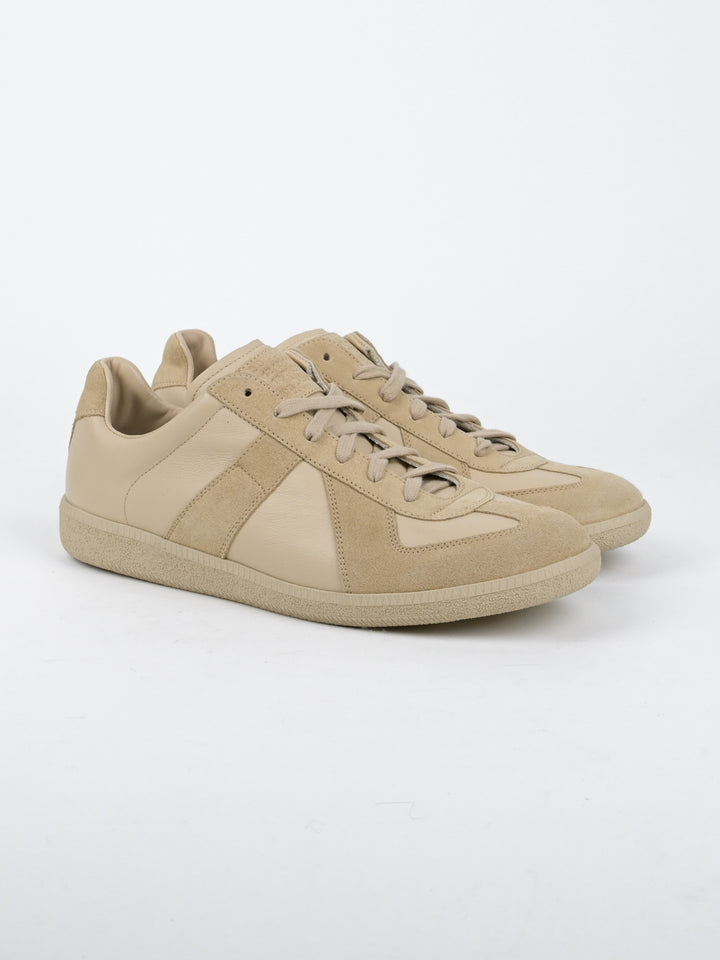 Tan Replica Leather GAT Sneakers