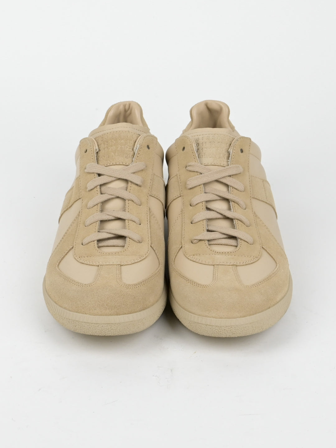 Tan Replica Leather GAT Sneakers