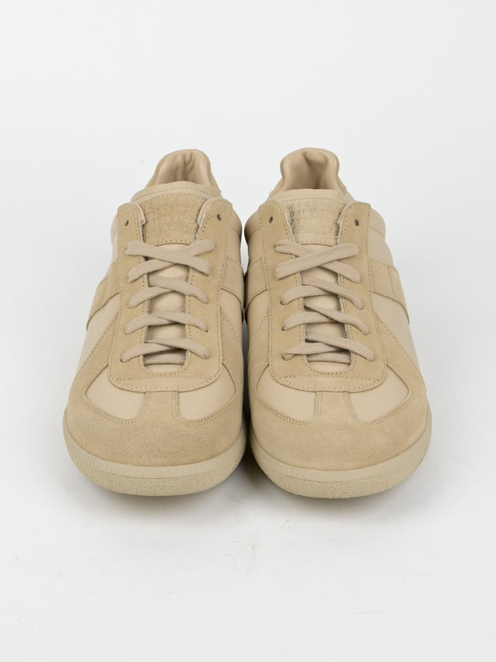 Tan Replica Leather GAT Sneakers