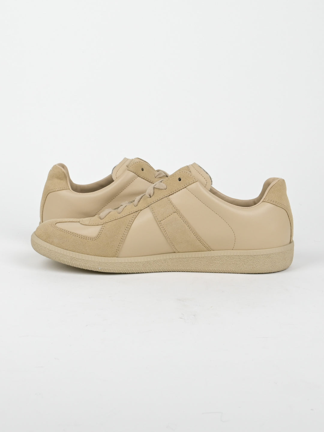 Tan Replica Leather GAT Sneakers