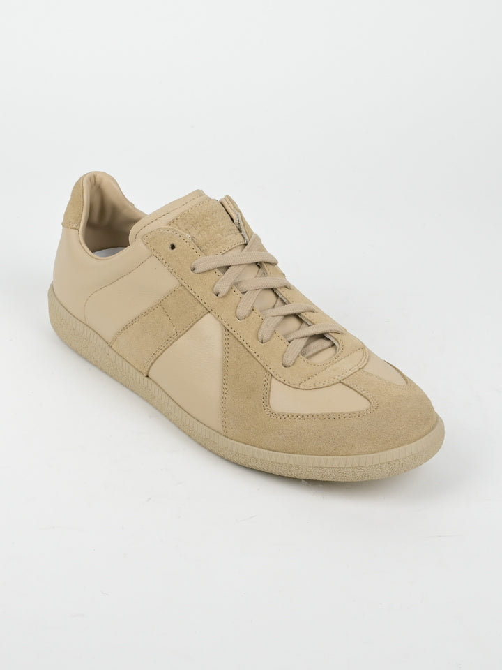 Tan Replica Leather GAT Sneakers