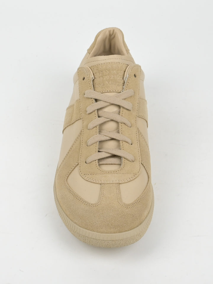 Tan Replica Leather GAT Sneakers