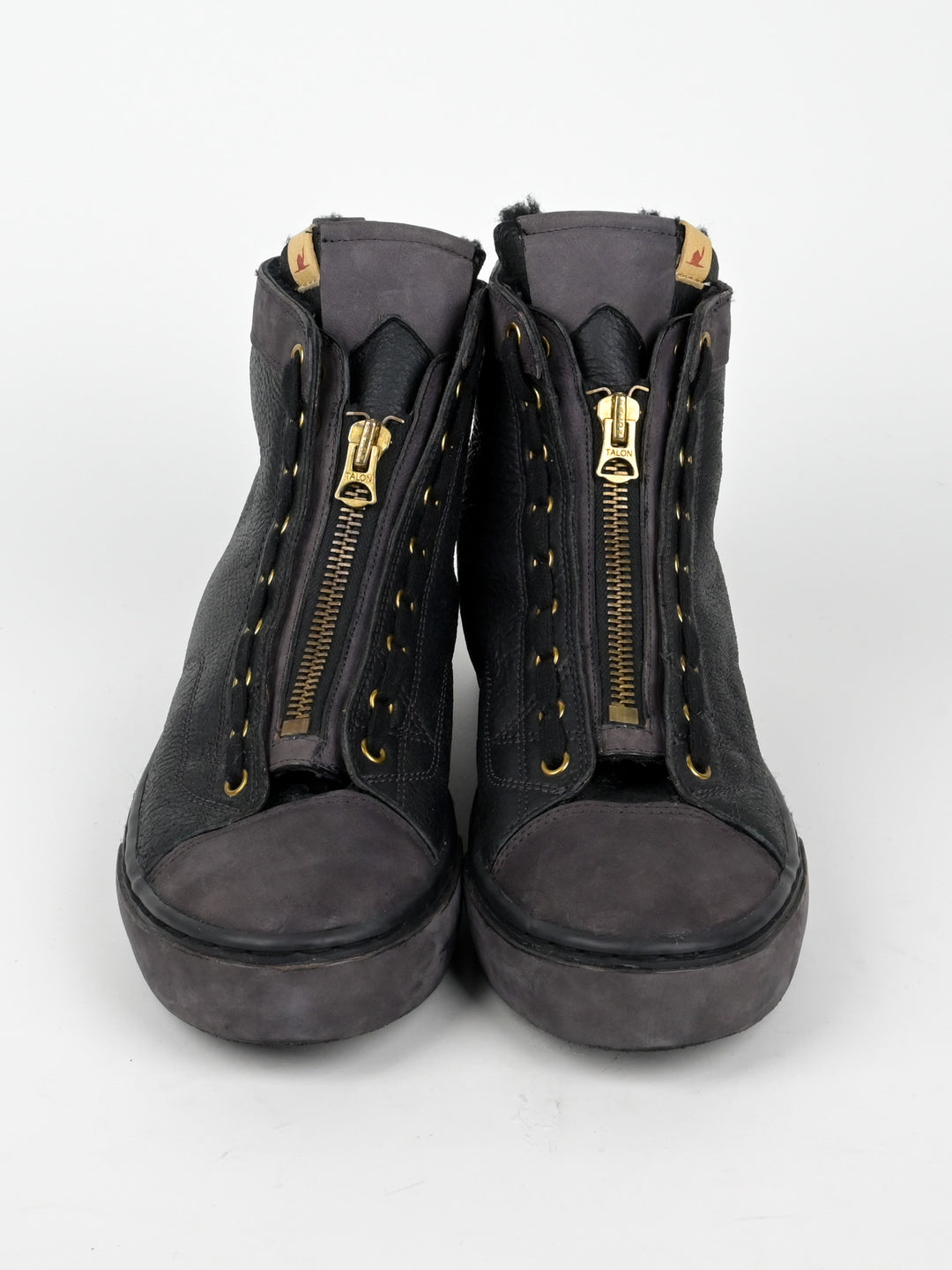 Shearling Middle Zip Skagway Hi-Folk Sneakers