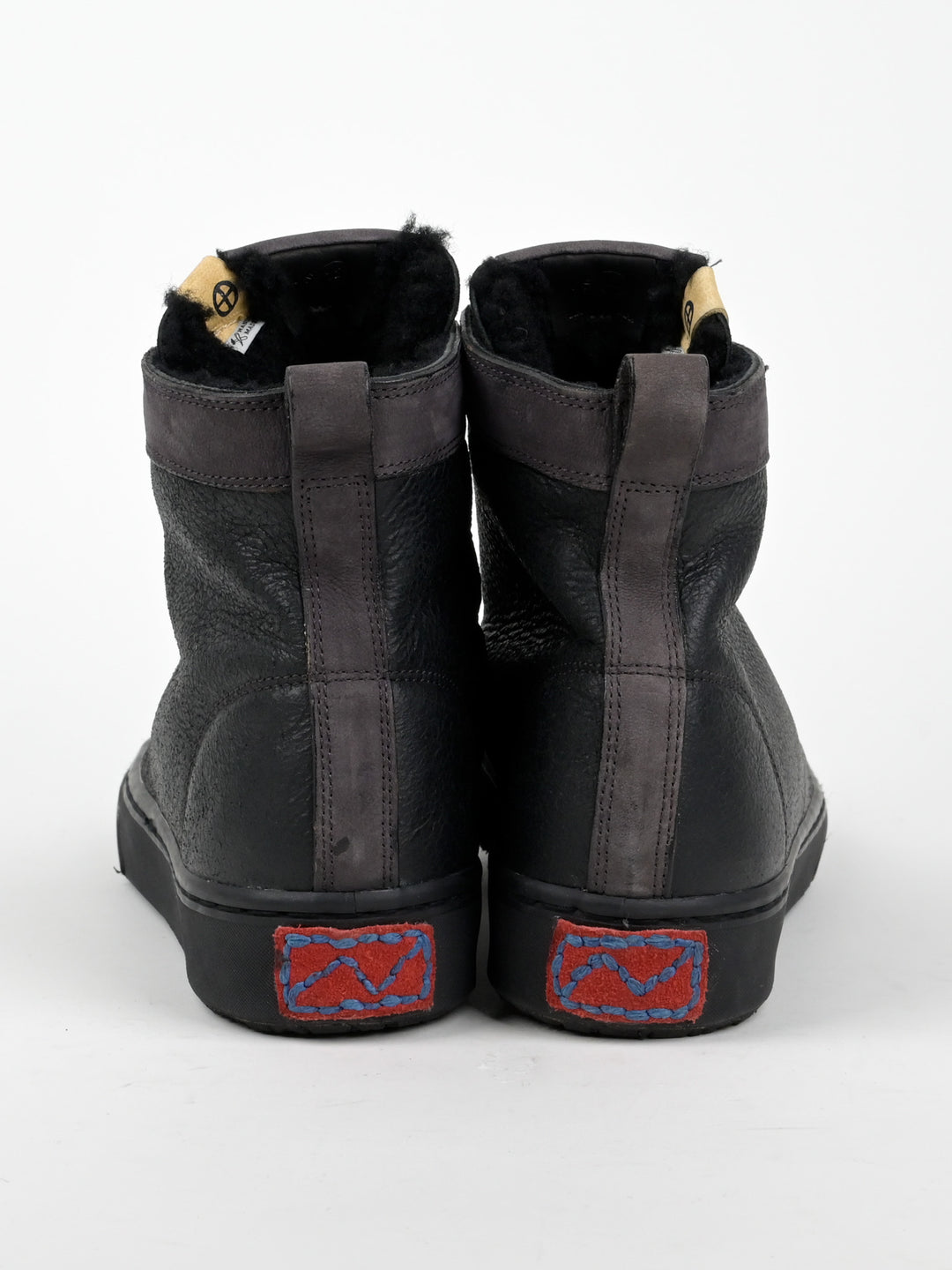Shearling Middle Zip Skagway Hi-Folk Sneakers