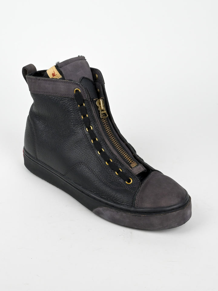 Shearling Middle Zip Skagway Hi-Folk Sneakers