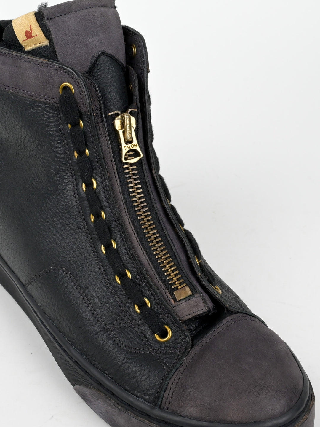 Shearling Middle Zip Skagway Hi-Folk Sneakers