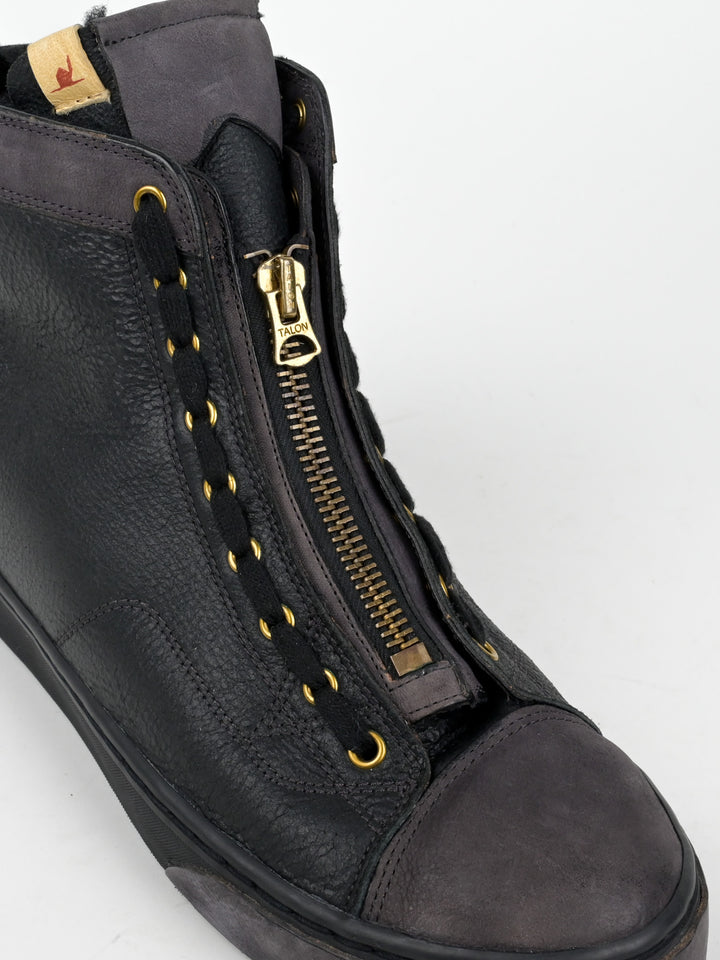 Shearling Middle Zip Skagway Hi-Folk Sneakers