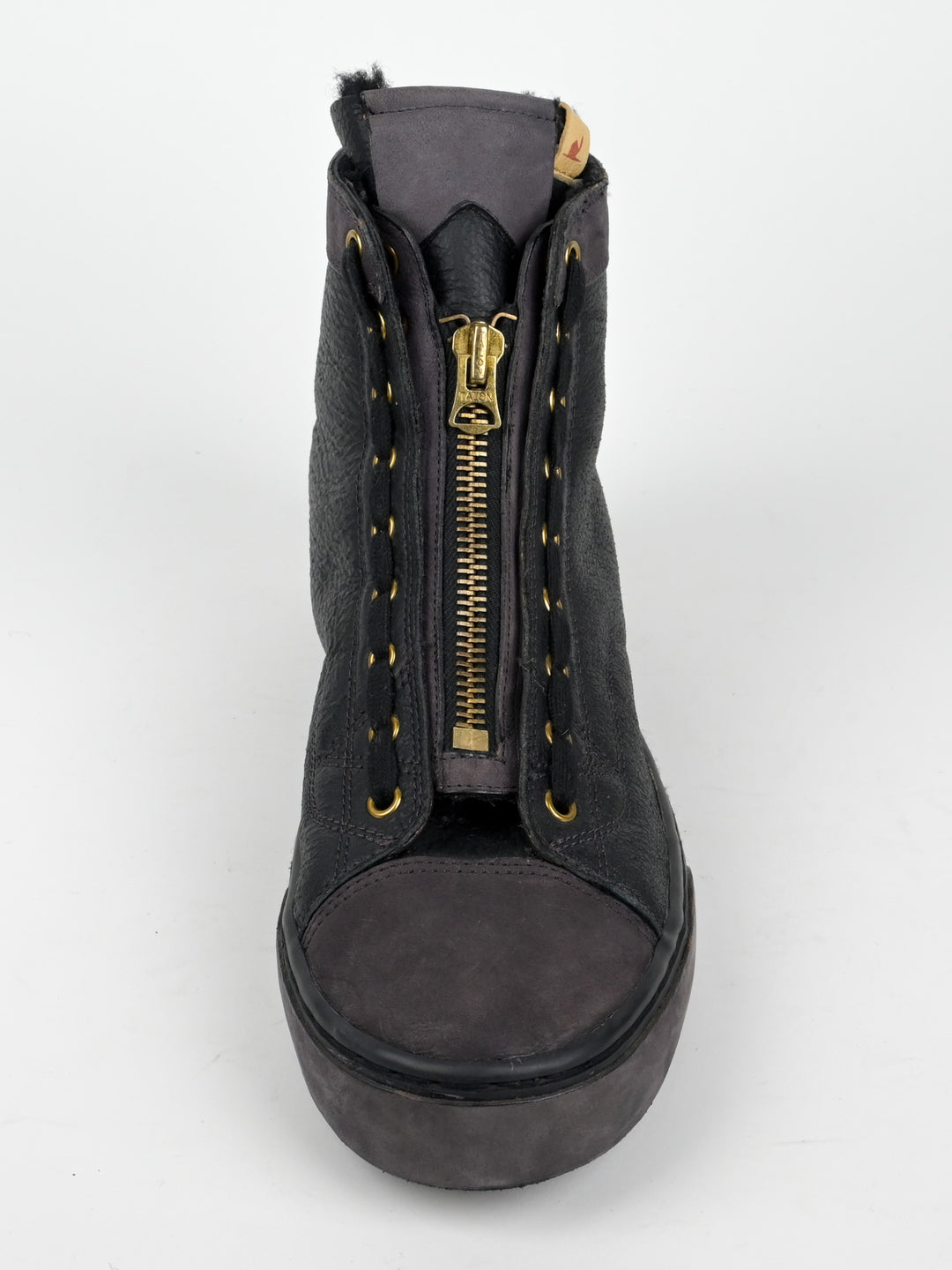 Shearling Middle Zip Skagway Hi-Folk Sneakers
