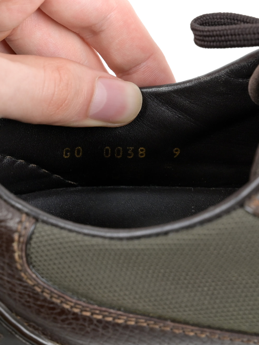 Clipper Monogram Leather Low Top Sneakers