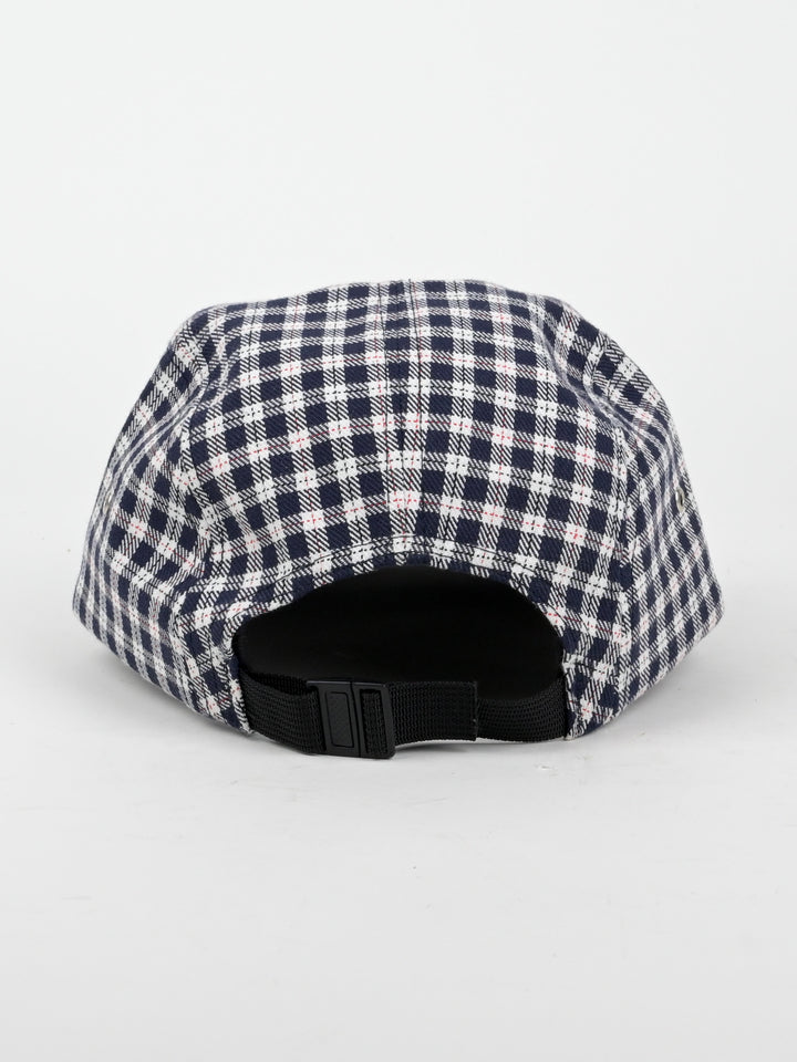 Plaid Checkered Camp Cap