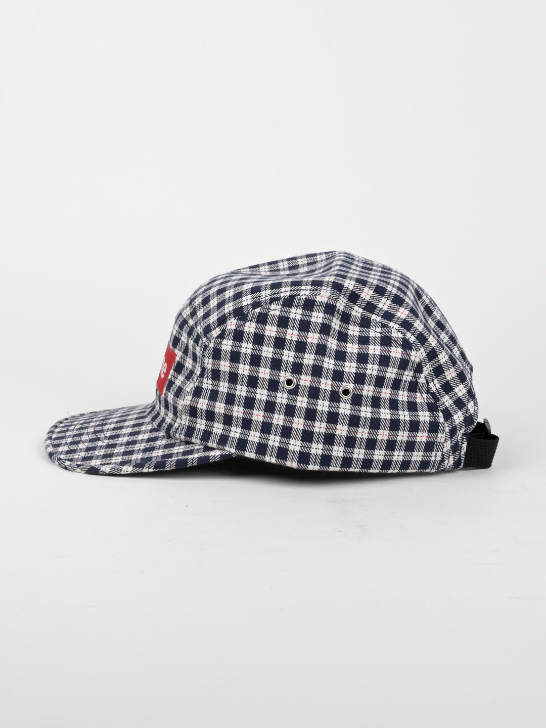 Plaid Checkered Camp Cap
