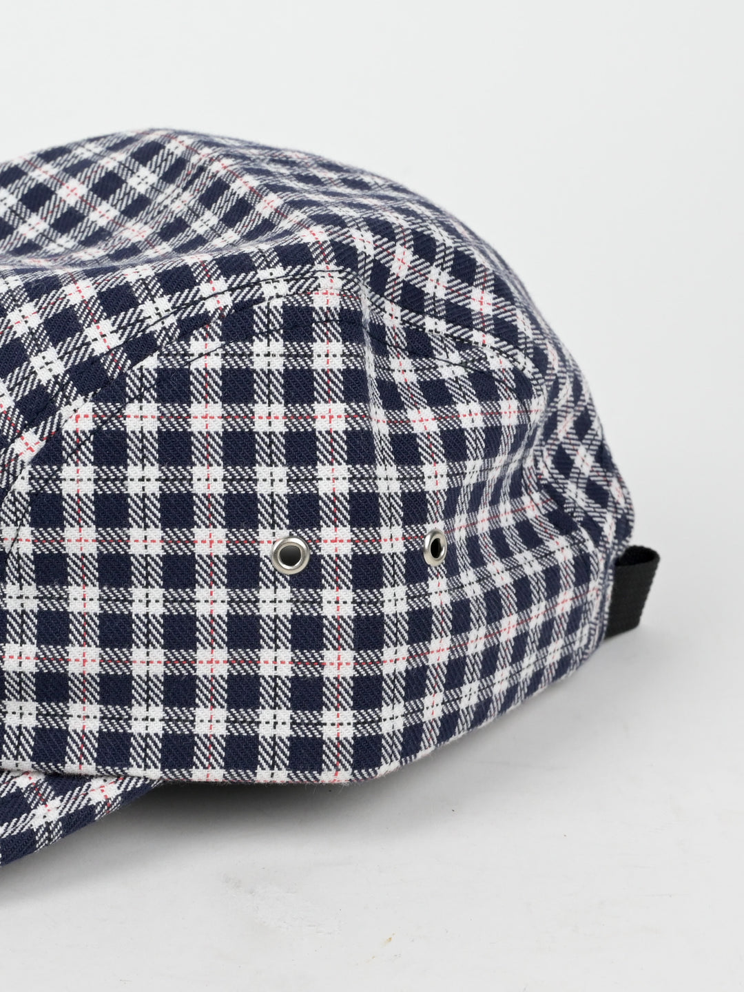 Plaid Checkered Camp Cap