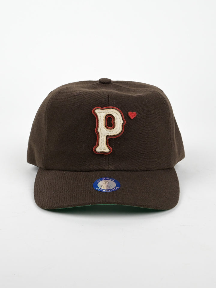 WOOL BASEBALL “P” HAT