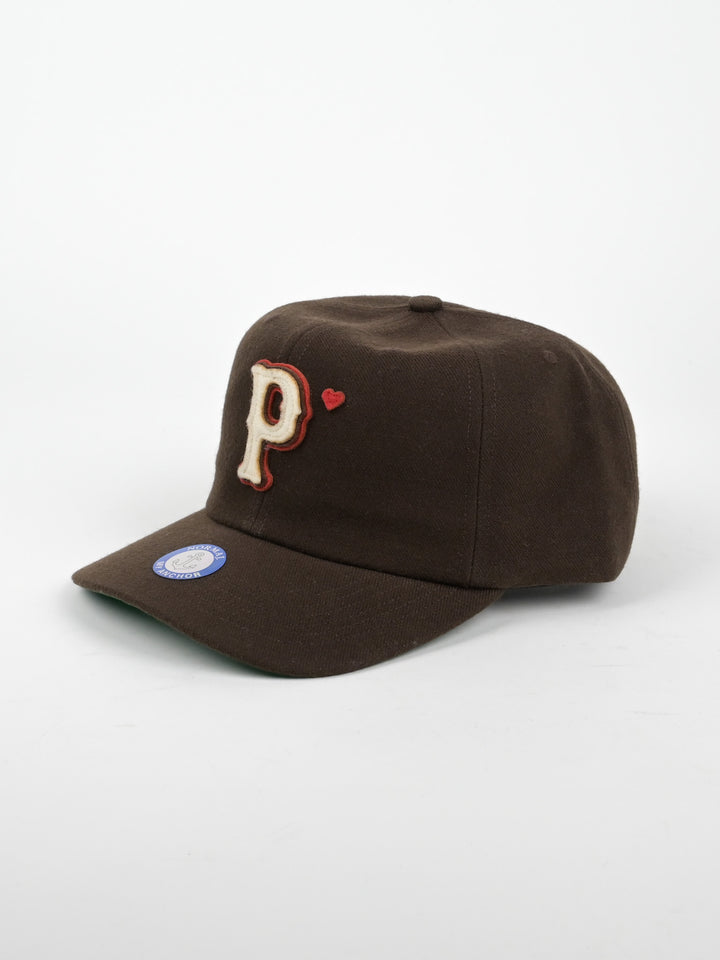 WOOL BASEBALL “P” HAT