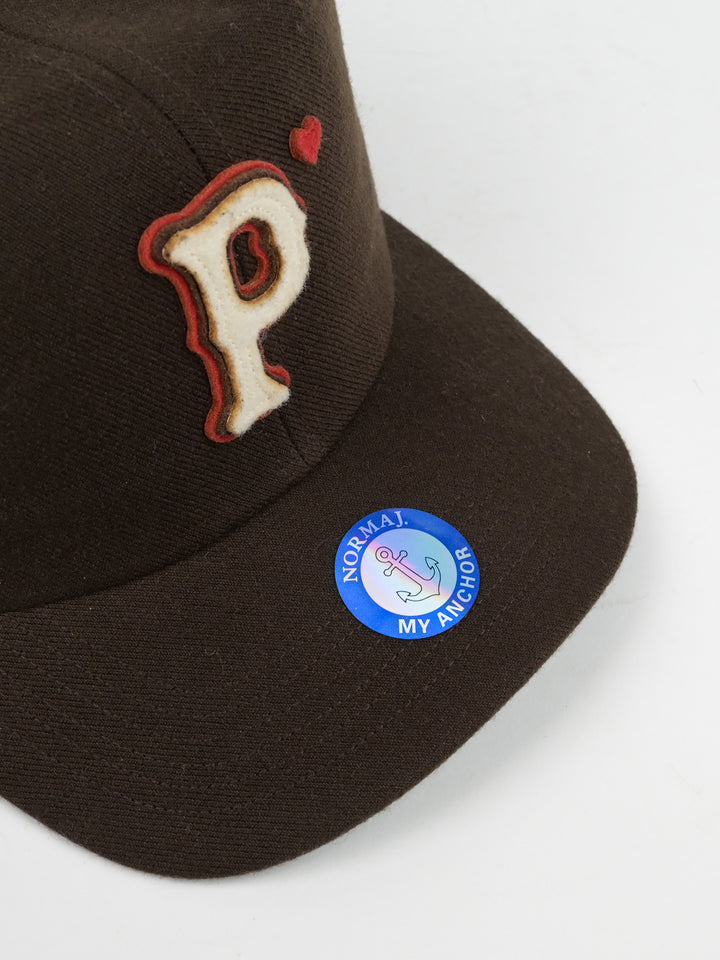 WOOL BASEBALL “P” HAT