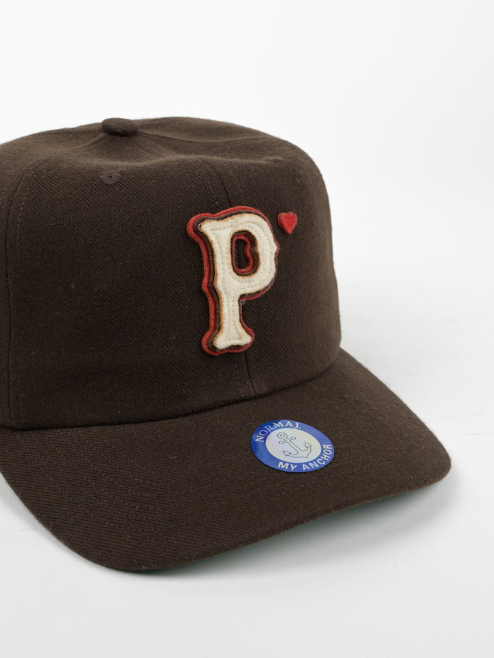 WOOL BASEBALL “P” HAT