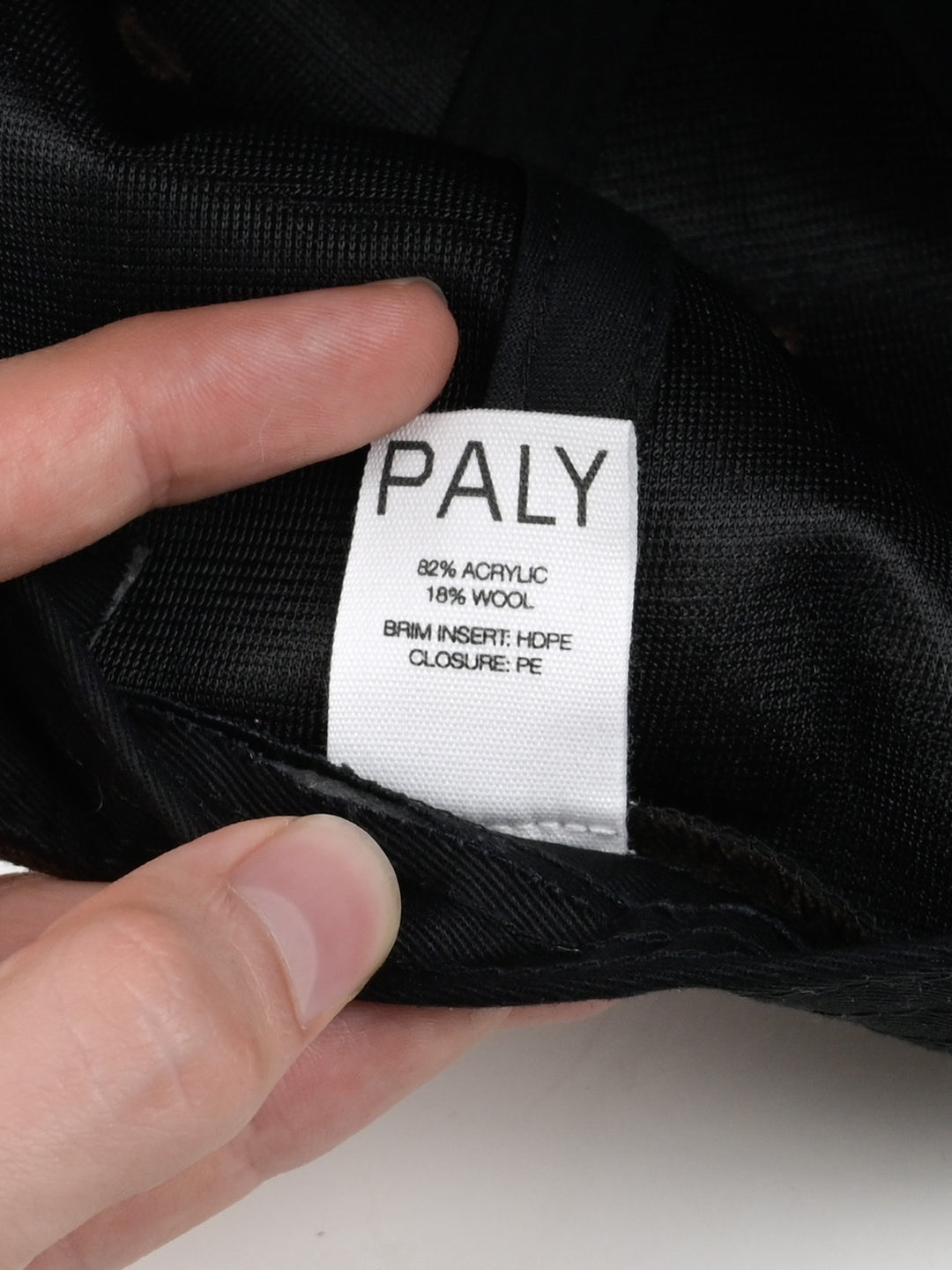 WOOL BASEBALL “P” HAT