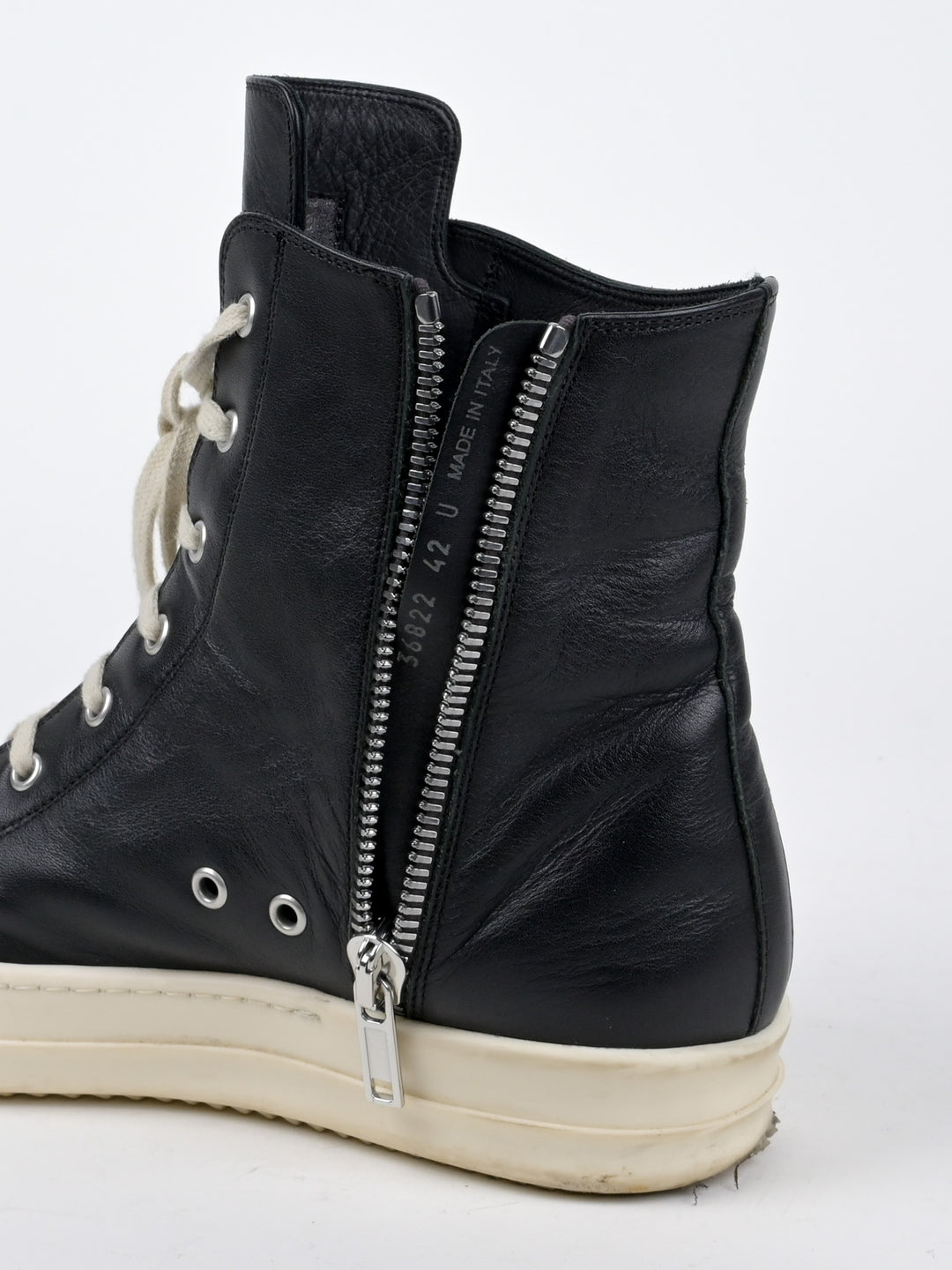 Mainline Leather High Top Ramones