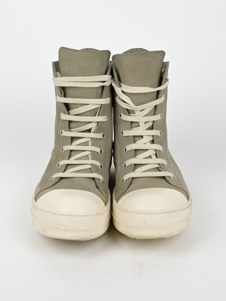 Faded Leather High Top Ramones Sneakers