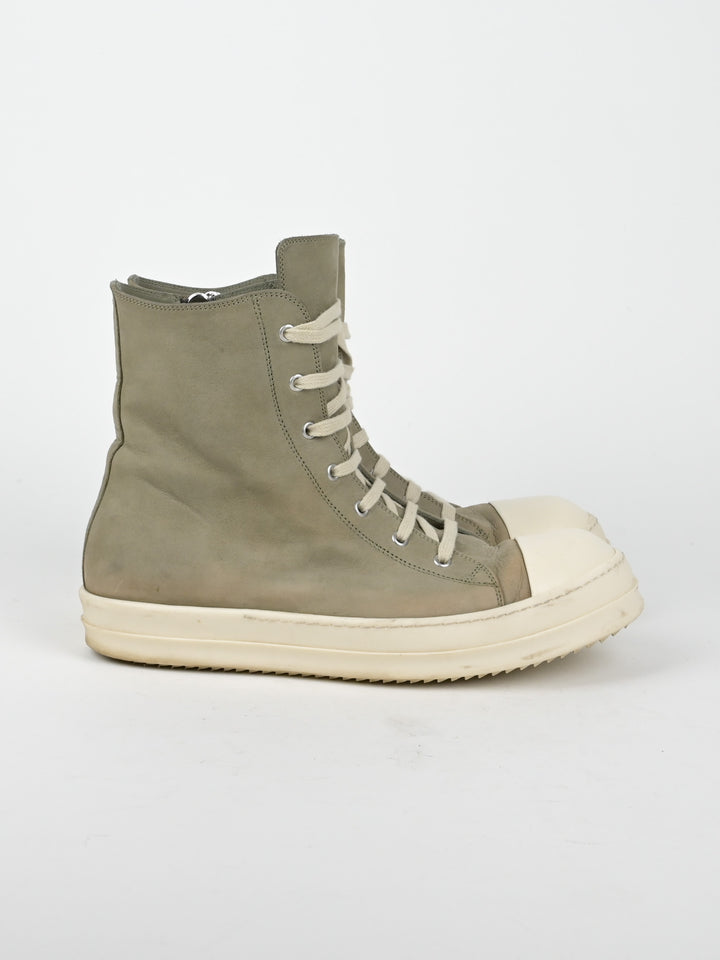 Faded Leather High Top Ramones Sneakers