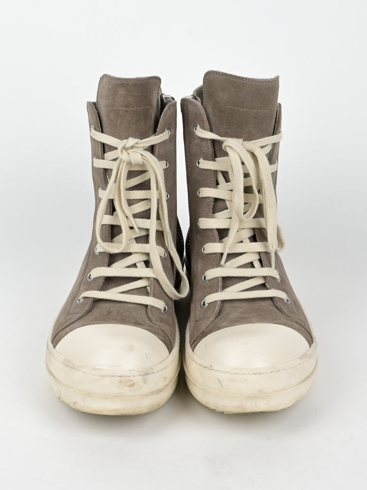 Brown Suede High Top Ramones