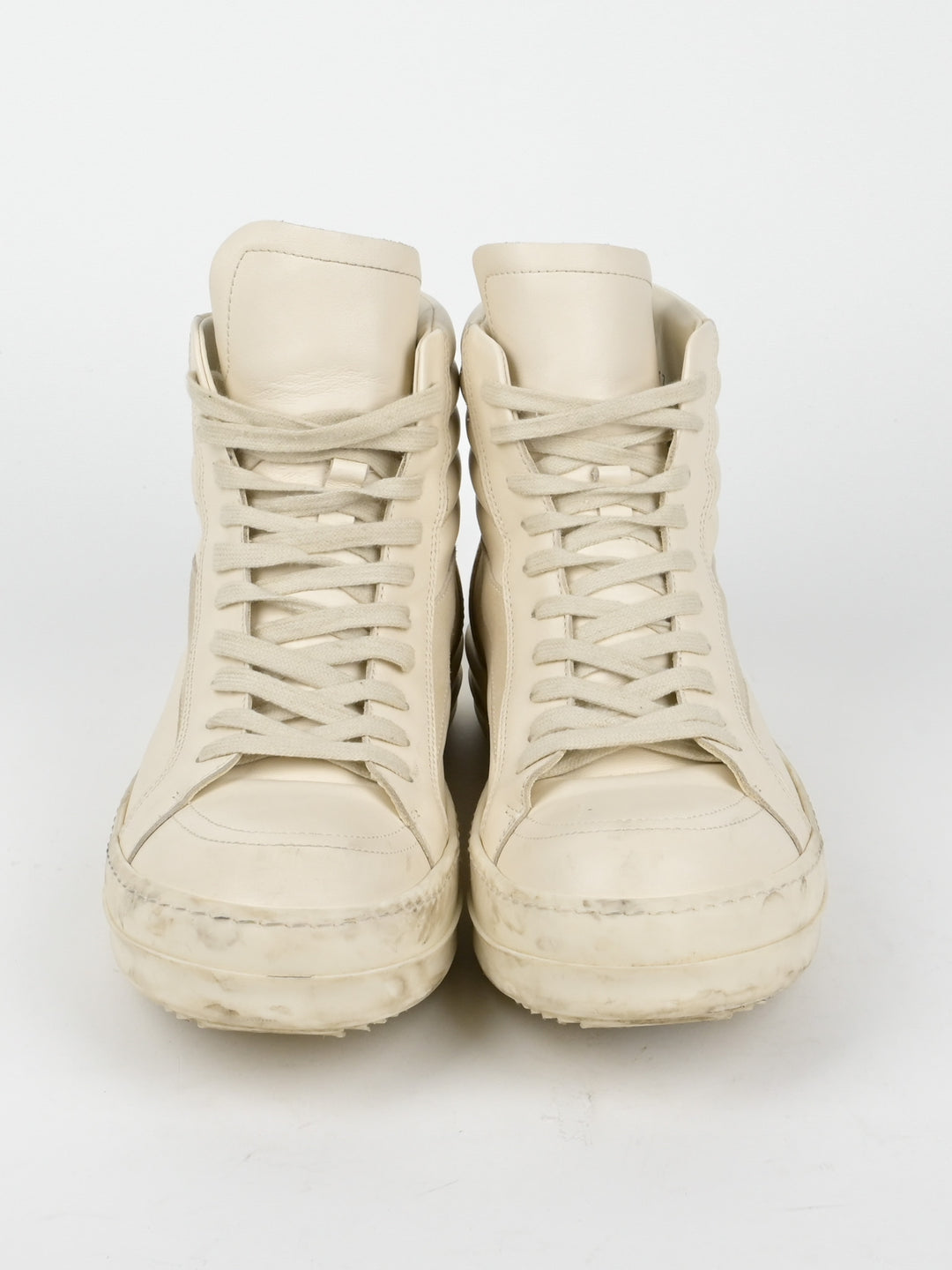 Vintage "Vans" Leather High Top Sneakers