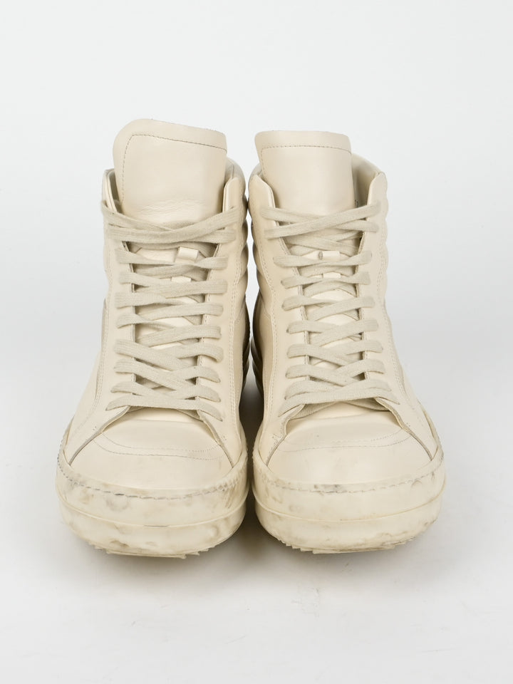 Vintage "Vans" Leather High Top Sneakers