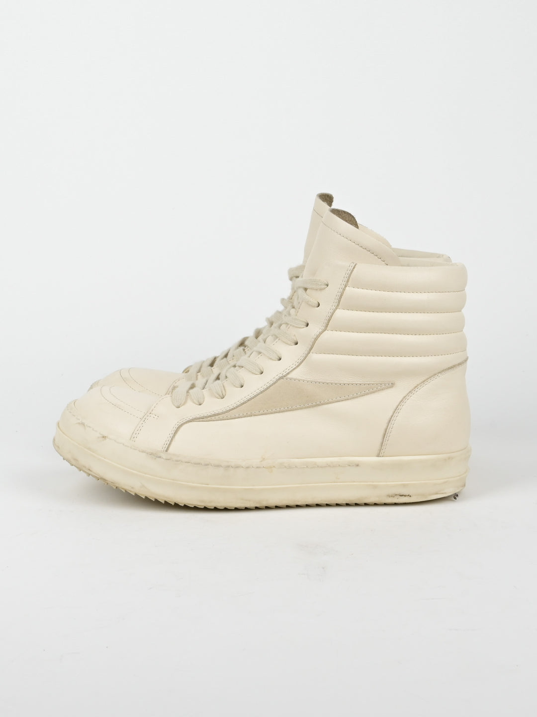 Vintage "Vans" Leather High Top Sneakers