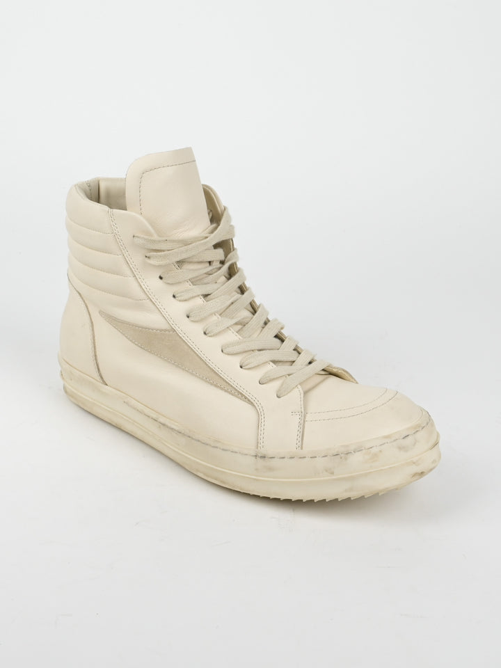 Vintage "Vans" Leather High Top Sneakers