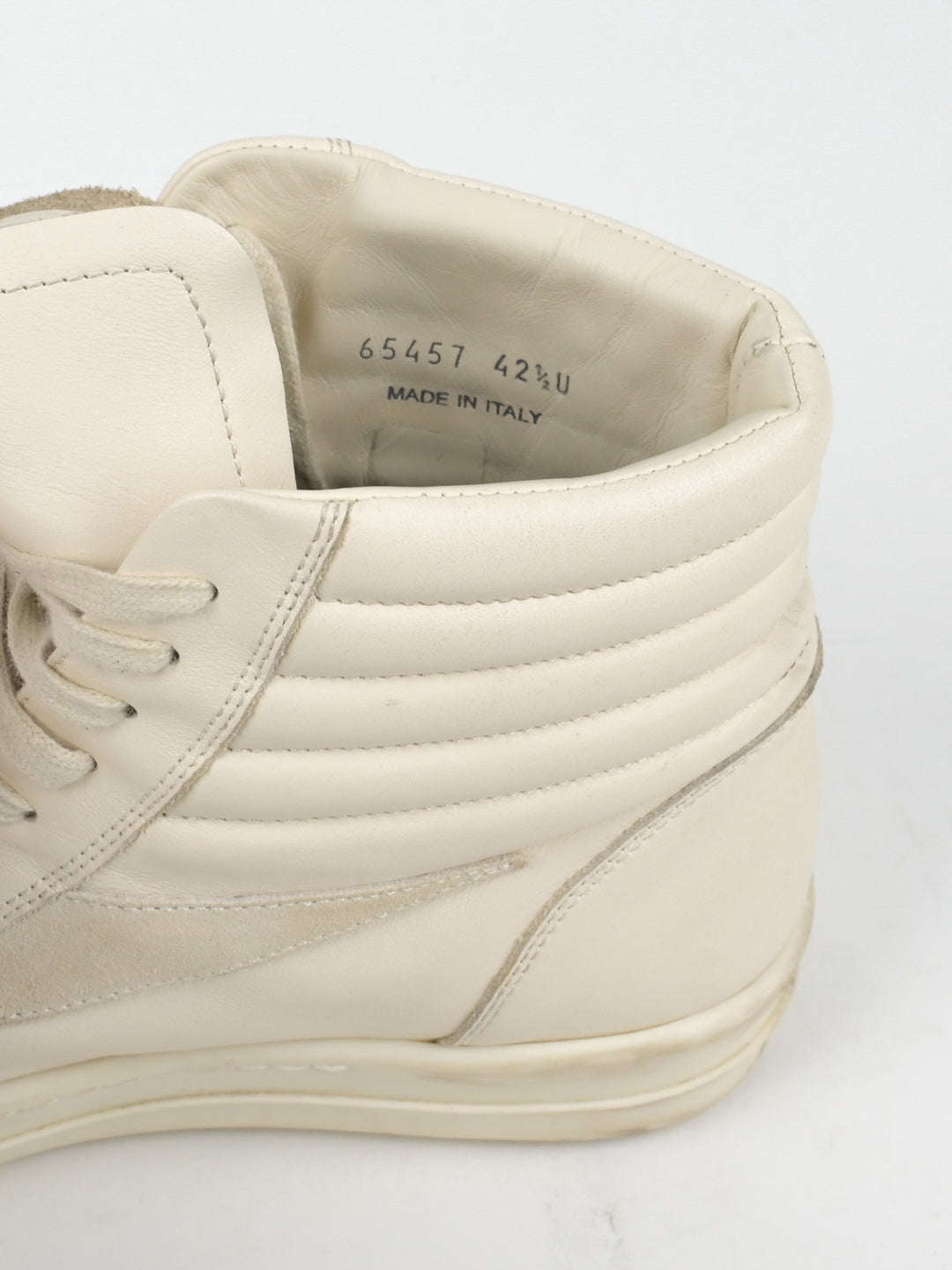 Vintage "Vans" Leather High Top Sneakers