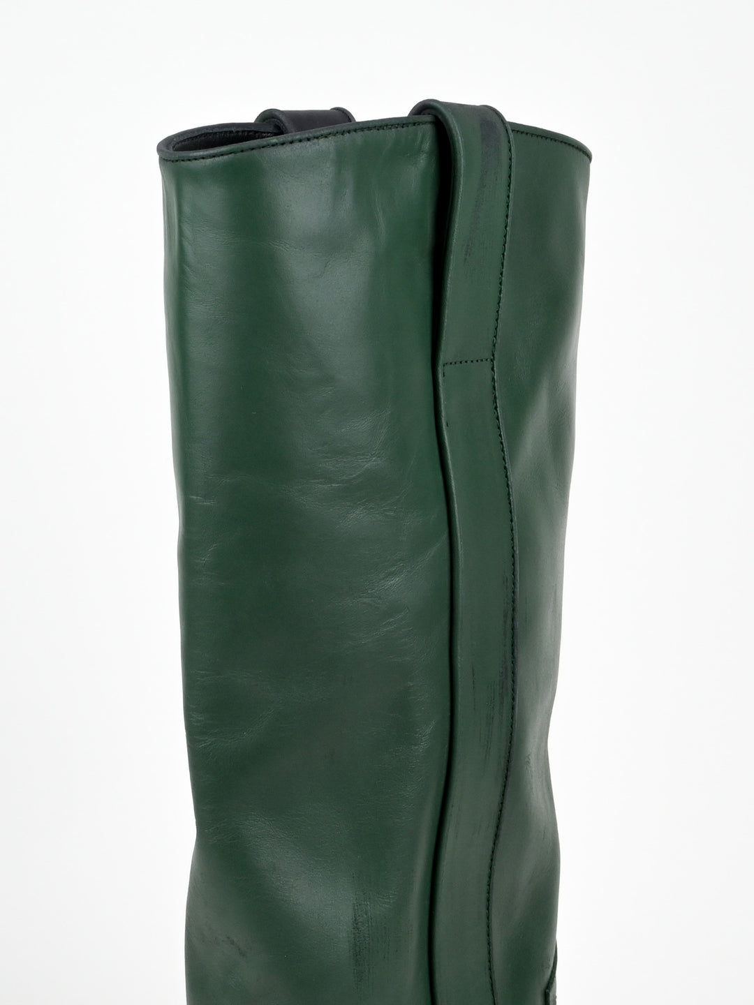 Distressed Leather Cowboy Boots