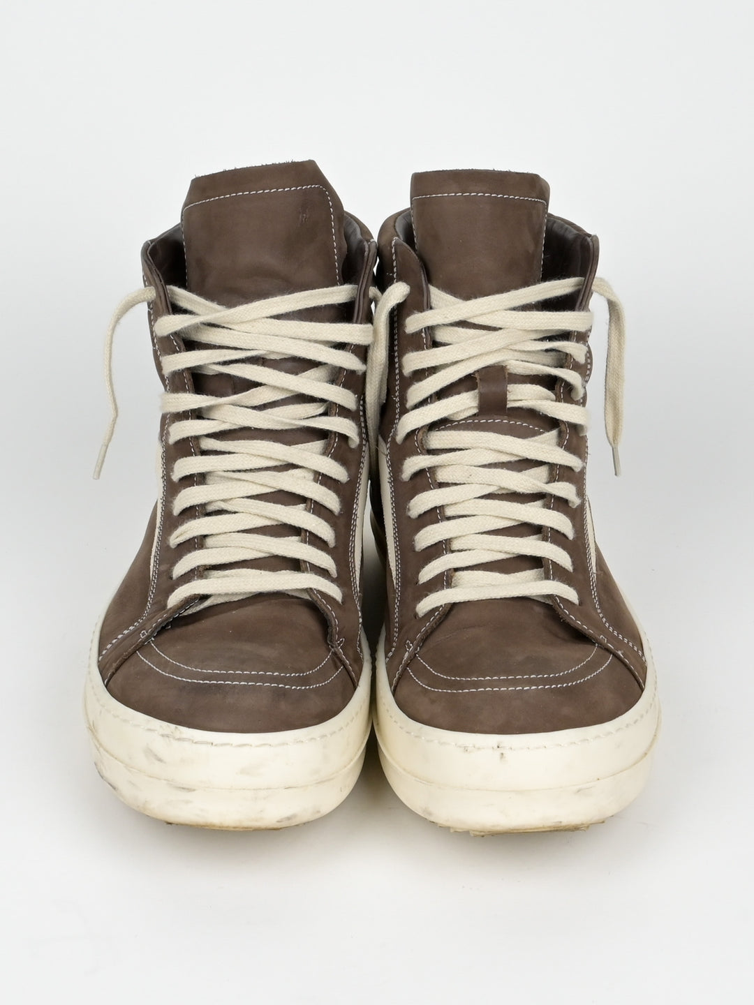 Vintage "Vans" Leather High Top Sneakers