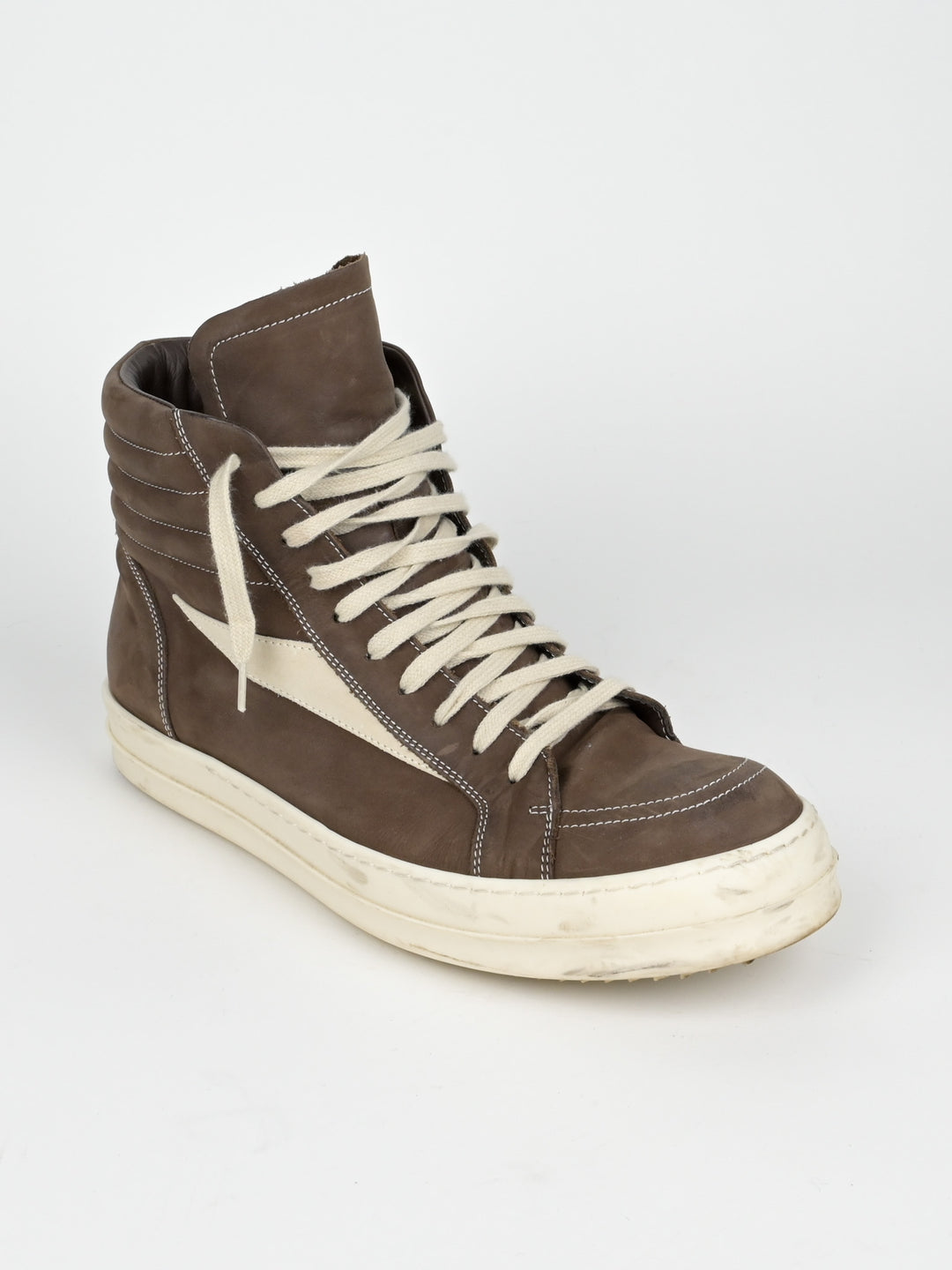 Vintage "Vans" Leather High Top Sneakers