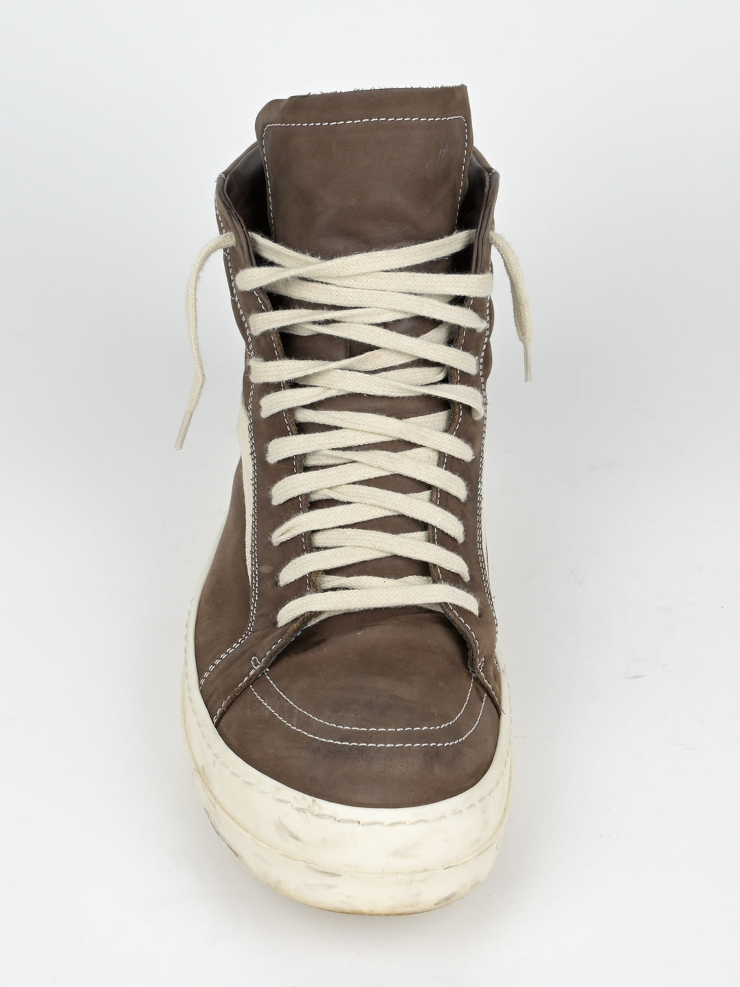 Vintage "Vans" Leather High Top Sneakers