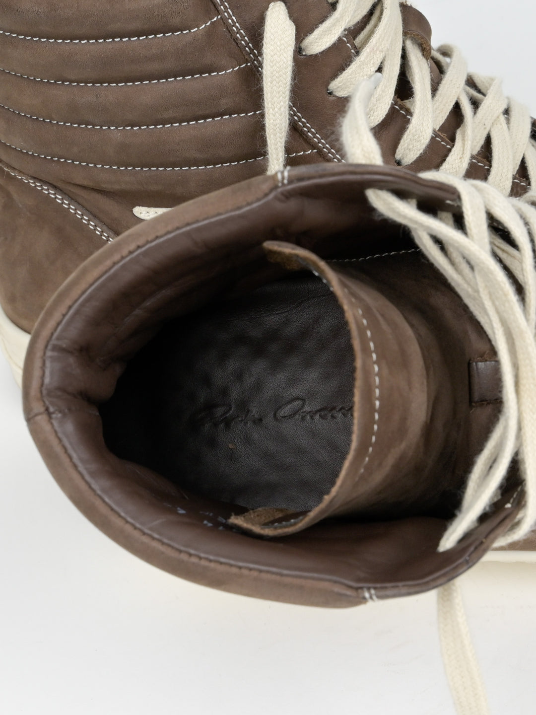Vintage "Vans" Leather High Top Sneakers